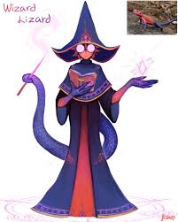 Wizard Lizard Gijinka Moe Anthropomorphism Creature Concept Art Character Design Inspiration Monster Characters