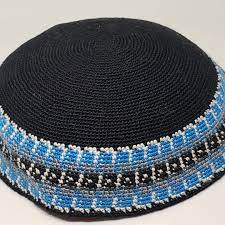 Its alternative name, yarmulke, is a yiddish word that comes from the aramaic phrase. Kippaco Hand Knitted Yarmulke Knitted Kippah Hat 17 7 Cm 7 Inc 163 Hand Knitted Kippah Kippah 100 Cotton Bar Mitzvah Kippah Wedding Hand Knitted Yarmulkes Hand Knitted Kippahs For Any Occasion Wedding