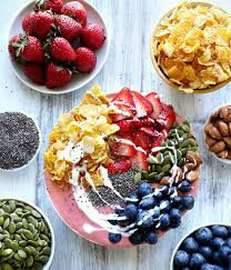 Or Make A Beautiful Smoothie In A Bowl Smoothie Bowl Recipe Breakfast Smoothie Bowl Yummy Breakfast