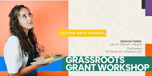 GAC 26/27 Grassroots Grant In-Person Workshop Session 3