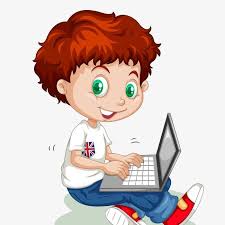 الحاسوب Cartoon Boy Kids Clipart Clipart Boy