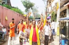 पंचवटी मंदिर में भगवान हनुमान जी की प्रतिमा का प्राण प्रतिष्ठा को लेकर  निकाली गई कलश यात्रा – NEWSWING