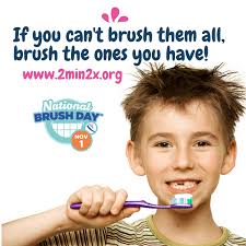 Mark Your Calendar For Nov 1 2min2x Kids Dental Www 2min2x Org Dental Brush Day