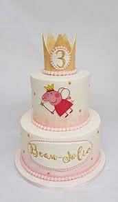 Peppapig Princess Cake Beau Jolie 3 Jaar Taart Den Bosch Peppa Pig Cake Peppa Pig Verjaardagstaart Prinses Verjaardagstaart