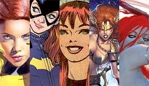 The darker color is striking against his lighter hair, and it makes him look serious. Top Five Redheaded Women In Comics