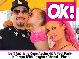 If only there was such a thing! Ice T And Wife Coco Austin Hit A Pool Party In Tampa With Daughter Chanel Pics