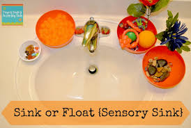 sink or float sensory sink { learning