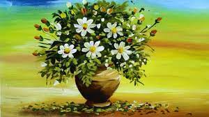 Download Still Life Acrylic Painting Flower Pot Drawing Poster Color Painting Landscape Paintings Acrylic Acrylic Painting Flowers