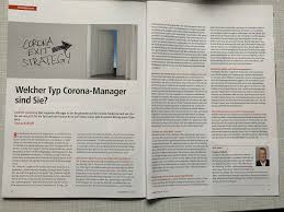 „entscheidungen stehen an, wenn sie anstehen. Welcher Typ Corona Manager Sind Sie Fachbeitrag Fur Die Zeitschrift Baustoffmarkt Kalthoff Consulting