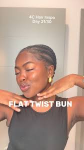 Flat Twist Hairstyle Rat Tail Comb