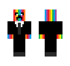 Download Rainbow Creeper Minecraft Skin For Free Superminecraftskins Download minecraft hd rainbow skin png image for free. download rainbow creeper minecraft skin