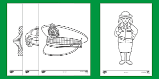 39+ police motorcycle coloring pages for printing and coloring. Police Colouring Pages Teacher Made