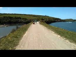 The majority of the camel estuary, from padstow/porthilly upstream to wadebridge are part of the cornwall area of. Riding The Camel Trail Wadebridge Padstow Youtube