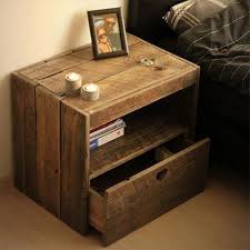 Diy Pallet Wood Side Table Plans Side Table Wood Wooden Pallet Projects Wood Pallet Projects