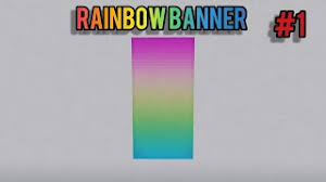 I showcase all the dyes in minecraft and how to find all the dye colours. How To Make A Rainbow Banner In Minecraft 1 Youtube