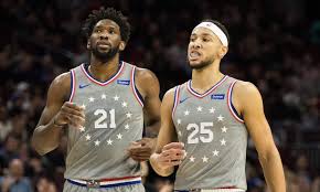 A video tribute to the philadelphia 76ers, and their fight song here come the sixers. 76ers Joel Embiid Called Out Ben Simmons For Rebound Attempt