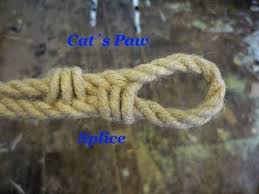 Check out our cat paw knot selection for the very best in unique or custom, handmade pieces from our shops. Cats Paw Eye Splice How To Tie Makes A Decorative End To Dogs Lead Decorative Eye Splice Youtube Cat Paws Rope Leash Dog Leads