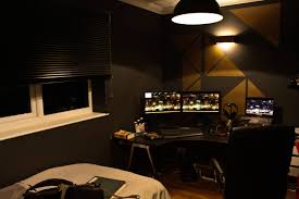 My Deus Ex Esque Room Via Reddit Game Room Decor Video Game Room Decor Game Room