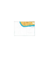 british admiralty nautical chart 1386 pennington river to opobo river