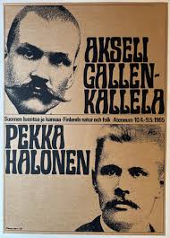 Gallen-Kallela and Halonen at Ateneum Poster