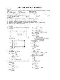 Maybe you would like to learn more about one of these? Soal Motor Induksi 3 Phasa