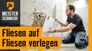 Fliesen Auf Fliesen Verlegen Hornbach Meisterschmiede Youtube