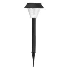 Solar Powered Led Path Light 1 Piece Black Solar Pathway Lights Solar Powered Garden Lights Waterproof Led Solar Landscape Lights For Walkway Pathway Lawn Yard And Driveway Walmart Com Walmart Com