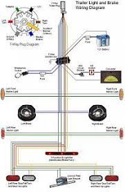 Trailer with brakes wiring diagram. Trailer Light Wiring Utility Trailer Car Trailer