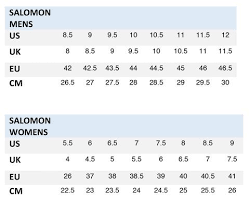 9 Size Chart Brooks Club Level Brands Brooks Size Chart