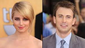 Dianna Agron Flirts With Chris Evans After Ugly Alex Pettyfer Split