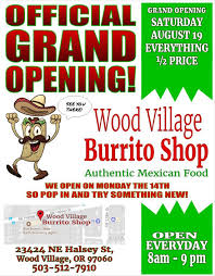 Wood Village Burrito Shop Home Wood Village Oregon Menu Prices Restaurant Reviews Facebook