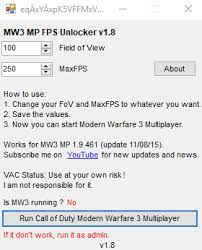 Mw3 mp fps unlocker & fov changer! Steam Community Guide How To Change The Field Of View Fps Unlocker