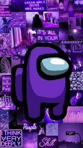 Among Us Morado Fondos De Pantalla Cute Wallpapers Phoenix Wallpaper Cute Cartoon Wallpapers