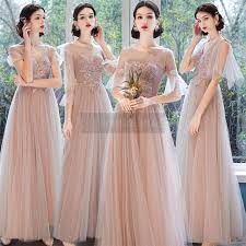 Robe Demoiselle D Honneur Champagne Corsage De Broderie Demoiselle D Honneur Champagne Demoiselle D Honneur Robe Demoiselle D Honneur