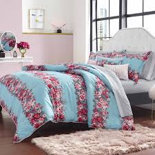 Do you suppose turquoise comforter sets king appears to be like nice? Betsey Johnson Banded Floral Turquoise Full Queen Comforter Bonus Set Accuweather Shop