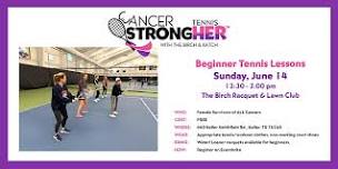 Cancer StrongHER Beginner Tennis Lessons