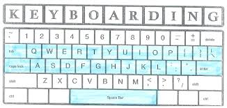 Typing Keyboard Chart