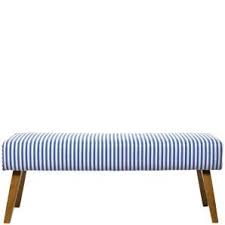 Skandinavisches Design Maritimer Bezug Diese Blau Weiss Gestreifte Sitzbank Ist Gleich Doppelt Besonders Kleine Sitzbank Sitzbank Weiss Kuchen Sofa