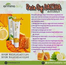 Jual Pasta Gigi Daisha Di Lapak Toko Mecca Bukalapak