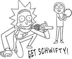 Select one of 1000 printable coloring pages of the category adult. Pin On Rick And Morty