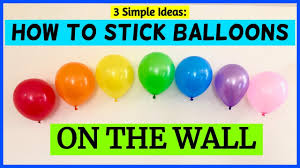 To find one, use a stud finder or rap on the ceiling with your knuckles until you find a place that doesn't sound hollow. How To Stick Balloons On Wall How To Stick Balloons On Ceiling 3 Ways To Stick Balloon On Wall Youtube
