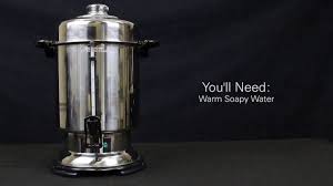 Hamilton beach® coffee urns brew about a cup per minute and an indicator light lets you know when the coffee is ready. Hamilton Beach Commercial Trip Handle Maintenance Replacement Coffee Urns Youtube