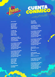 Esta es la lista definitiva que recopila las mejores canciones para dedicar a esos grandes amigos. Disney Channel Latinoamerica Soy Luna Canciones Letra Letra Soy Luna Son Luna