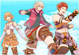 Shulk Fiora Reyn Xenoblade Chronicles Xenoblade Chronicles Xenoblade Chronicles 2 Xenoblade Chronicles Wii