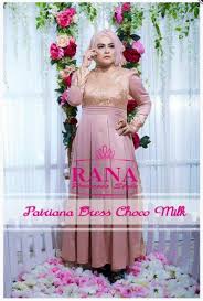 Contoh desain dress untuk orang gemuk dan pendek 2019. Model Baju Brokat Untuk Orang Gemuk Citra Muslima