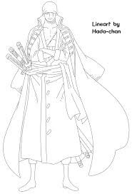 One Piece Film Z Zoro Lineart By Hada Chan On Deviantart One Piece Drawing One Piece Anime One Piece