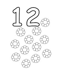 Free Printable Number Coloring Pages For Kids Free Printable Numbers Printable Numbers Numbers Preschool