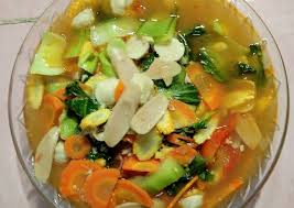 Matikan api dan capcay kuah siap dihidangkan. Capcay Rumahan Resep Dapur Mama