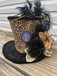 Mini Top Hat Wreath Attachments Top Hat Wreath Attachment Etsy Halloween Hats Halloween Top Mini Top Hat