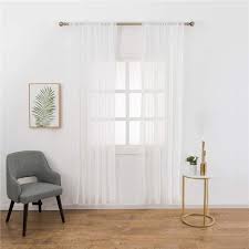 Check spelling or type a new query. Coton Et Lin Shiner Window Rideaux Voile Fine Texture Rideau Pour Salon Chambre 100x200cm 1pc Blanc Cdiscount Maison